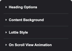 Scroll lottie customize everything elementor on scroll lottiefiles animation from the plus addons for elementor