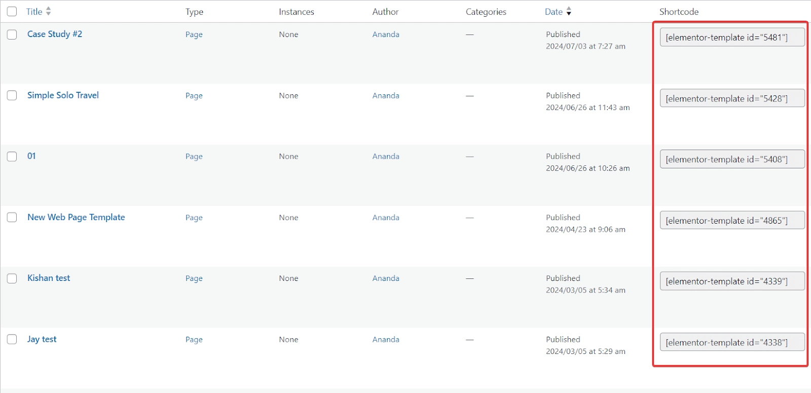 Shortcodes for elementor templates how to display elementor templates using a shortcode from the plus addons for elementor