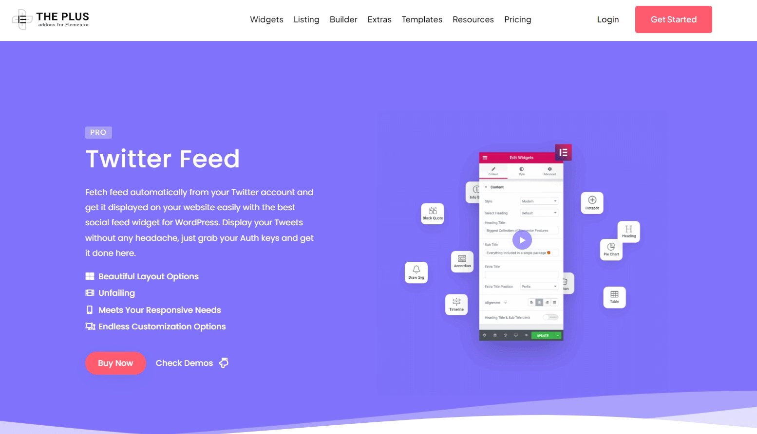 6 Best Twitter Plugins for WordPress Compared Twitter x feed by the plus addons