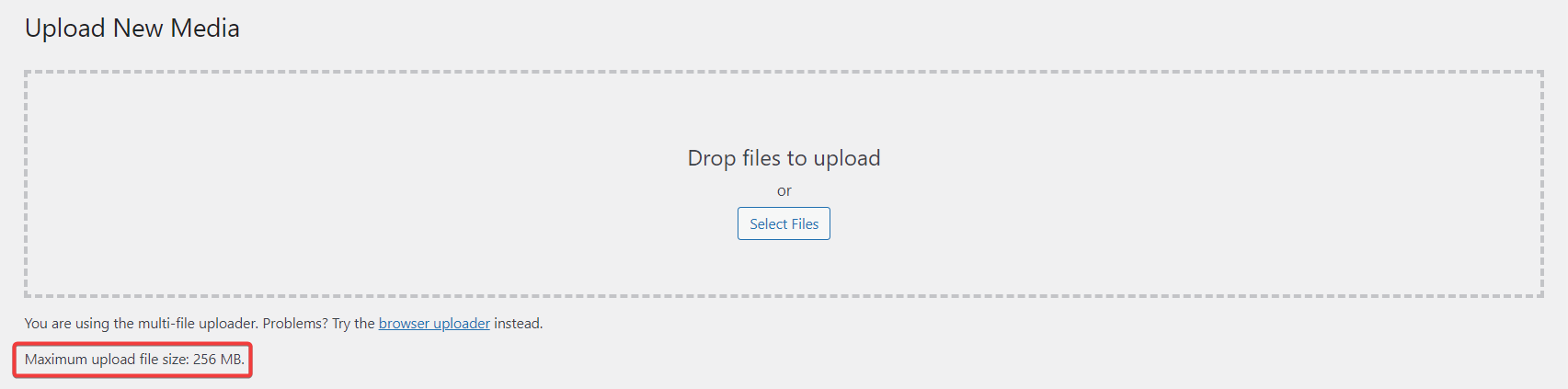 Check current maximum file upload size how to increase the maximum file upload size in wordpress [5 ways] from the plus addons for elementor