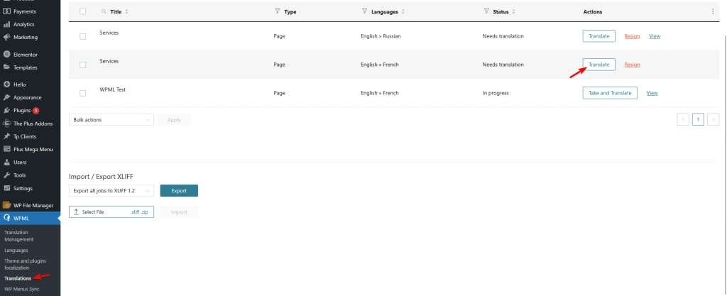 Wpml manual translate 2 how to use wpml for translating the plus addons for elementor pages? From the plus addons for elementor