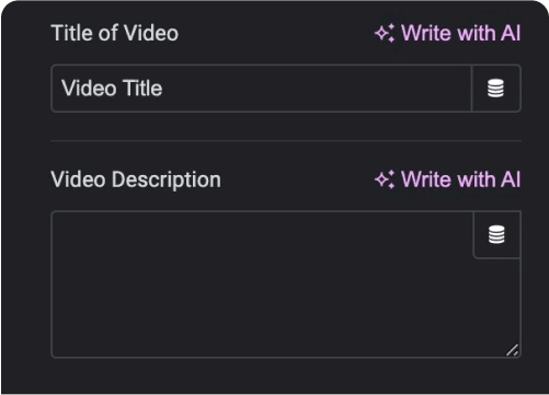 Add custom title description for video video player widget for elementor [selfhost, youtube & vimeo] from the plus addons for elementor