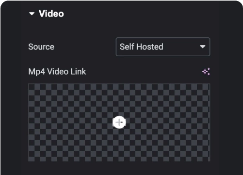 Add image video player widget for elementor [selfhost, youtube & vimeo] from the plus addons for elementor