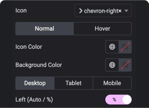 Add normal hover color image hotspots for elementor from the plus addons for elementor