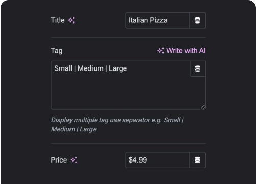 Add title tag with pricing elementor price list widget [ready-to-use demos included] from the plus addons for elementor