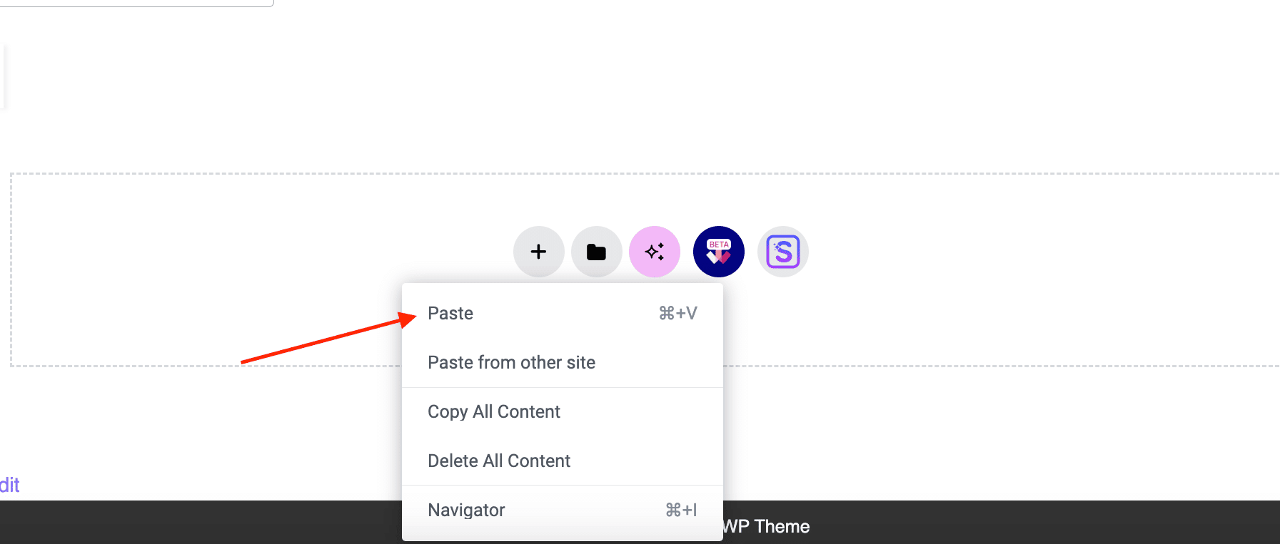 Click on Paste | The Plus Addons for Elementor Click on paste how to duplicate a page in elementor? From the plus addons for elementor