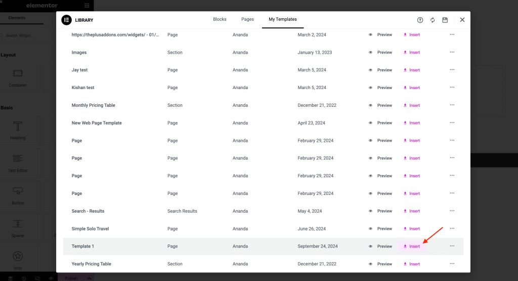 Elementor my template how to duplicate a page in elementor [beginners guide] from the plus addons for elementor