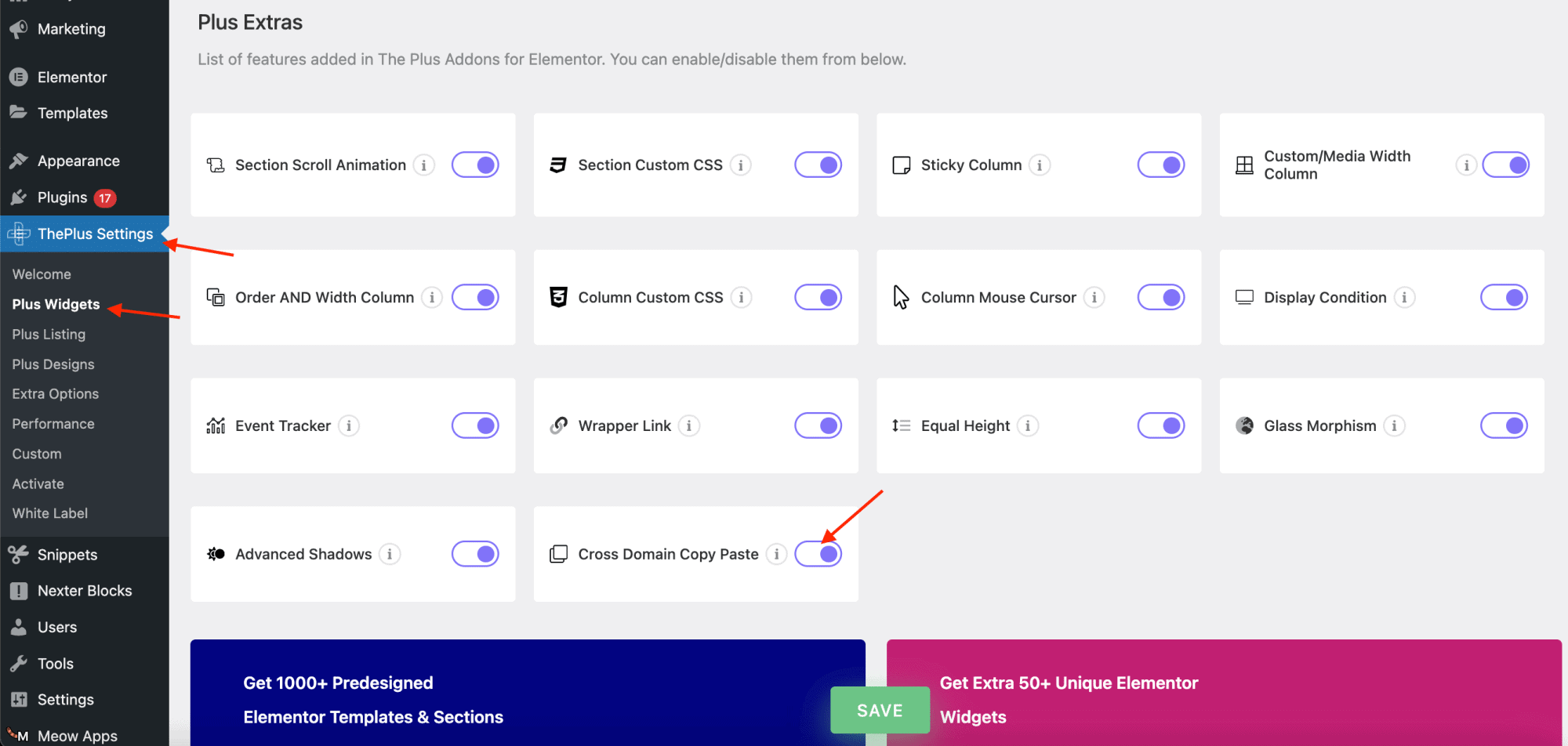 Enable Cross Domain Copy paste | The Plus Addons for Elementor Enable cross domain copy paste how to duplicate a page in elementor? From the plus addons for elementor