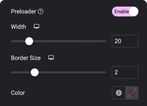 Post preloader elementor blog post listing [carousel, grid, metro & more] from the plus addons for elementor