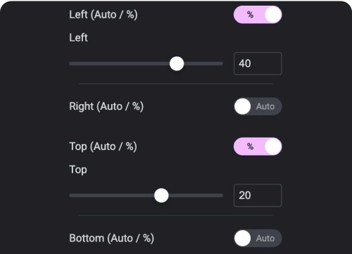 Set custom position of pins image hotspots for elementor from the plus addons for elementor