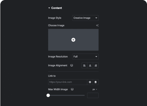 Upload Image and Add Link to Image | The Plus Addons for Elementor Upload image and add link to image creative images for elementor from the plus addons for elementor