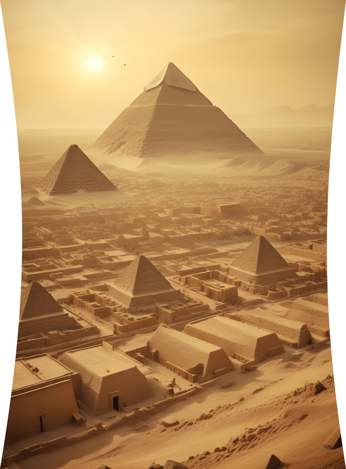 Ancient civilizations background fixed svg morphing in elementor [scroll layout] from the plus addons for elementor