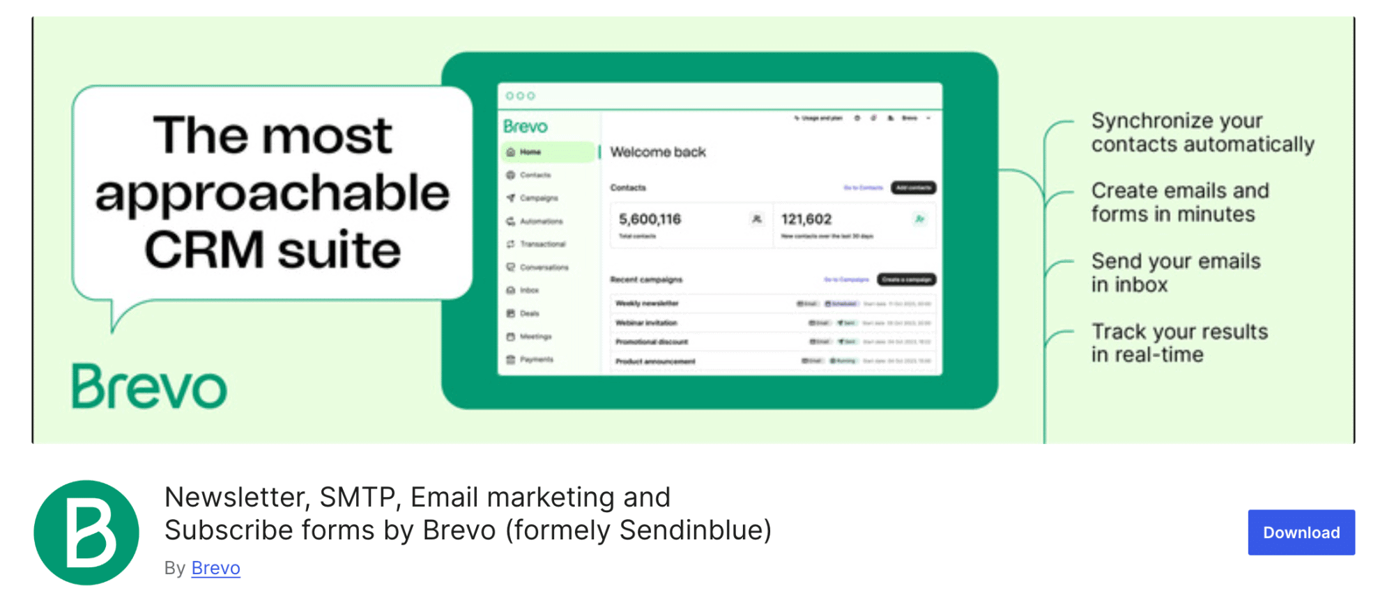 Brevo 9 best wordpress newsletter plugins from the plus addons for elementor