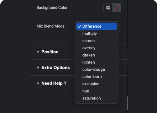 Dark Mode Blend Mode | The Plus Addons for Elementor Dark mode blend mode dark mode switcher for elementor from the plus addons for elementor