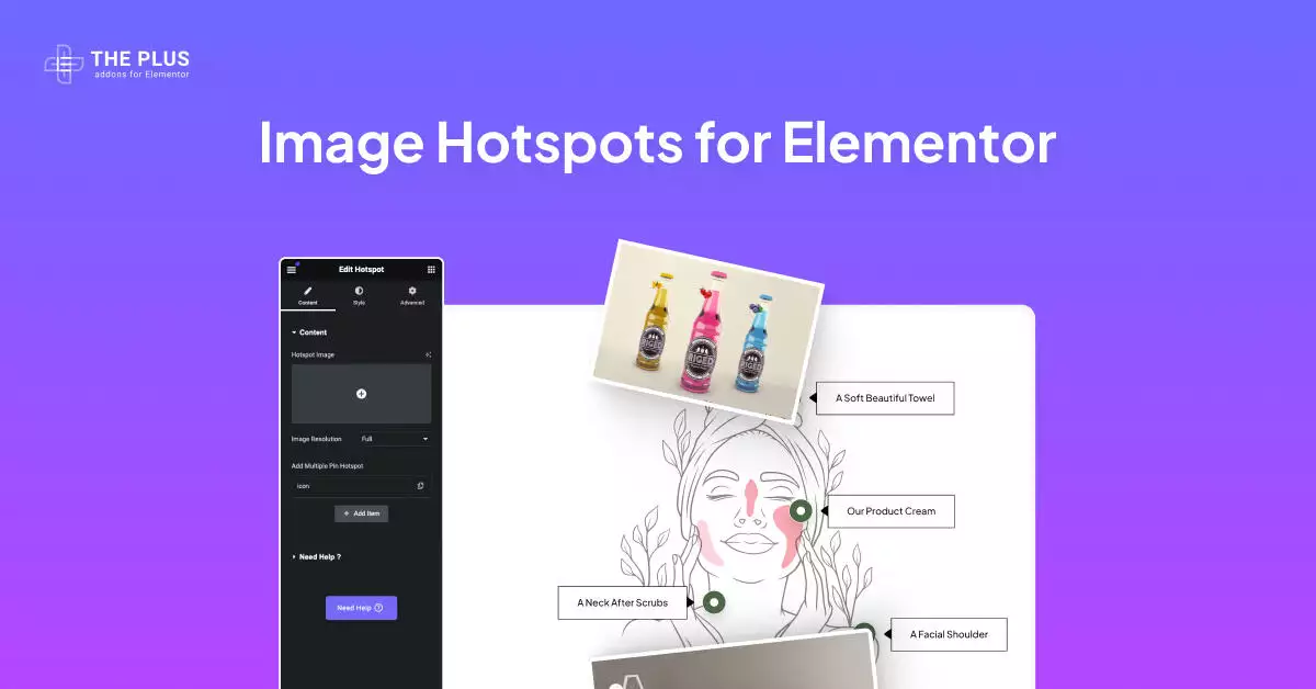 Image hotspots for elementor feature image image hotspots for elementor from the plus addons for elementor
