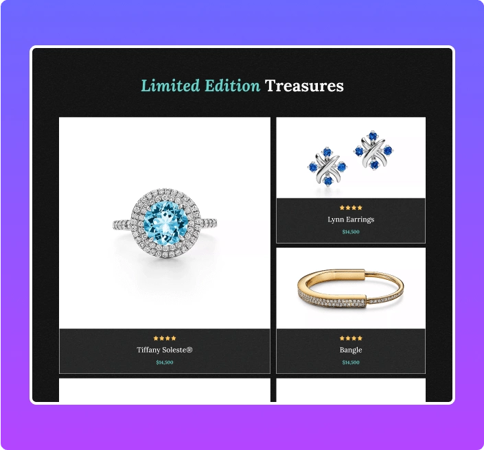 Jewellery Products in Metro Listing | The Plus Addons for Elementor Jewellery products in metro listing woocommerce products metro for elementor from the plus addons for elementor