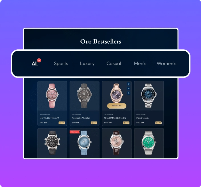 Products Grid with Category Filter | The Plus Addons for Elementor Products grid with category filter woocommerce product category filters for elementor from the plus addons for elementor