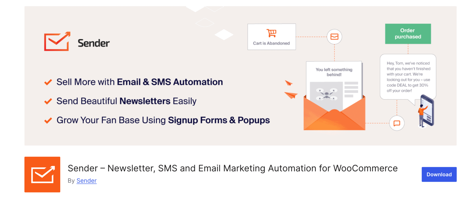 Sender 9 best wordpress newsletter plugins from the plus addons for elementor