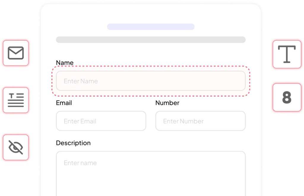 5 form fields form builder for elementor from the plus addons for elementor