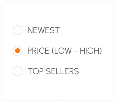 Radio button woocommerce store builder for elementor from the plus addons for elementor