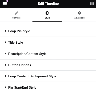 Style your timeline