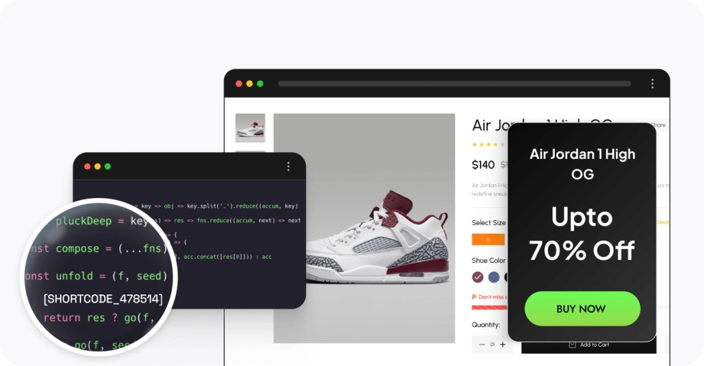 Air jordan image elementor display conditions [show/hide elements on rules] from the plus addons for elementor