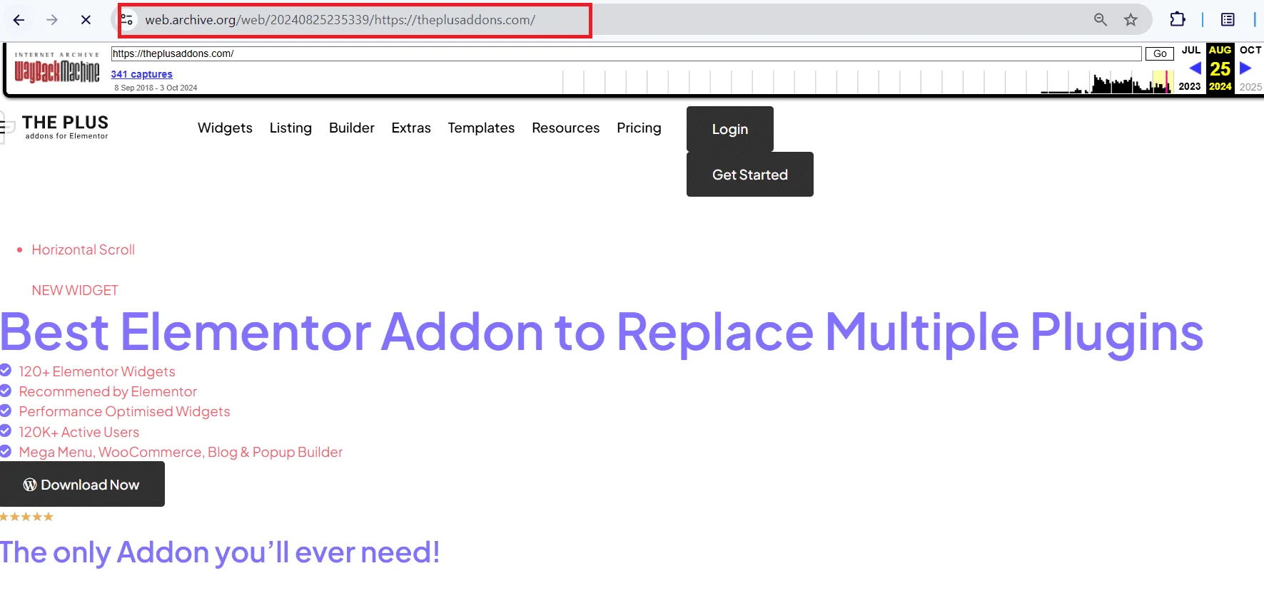Archived version of the site