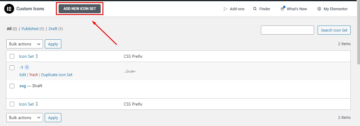 Add new icon set how to add custom icons to elementor from the plus addons for elementor