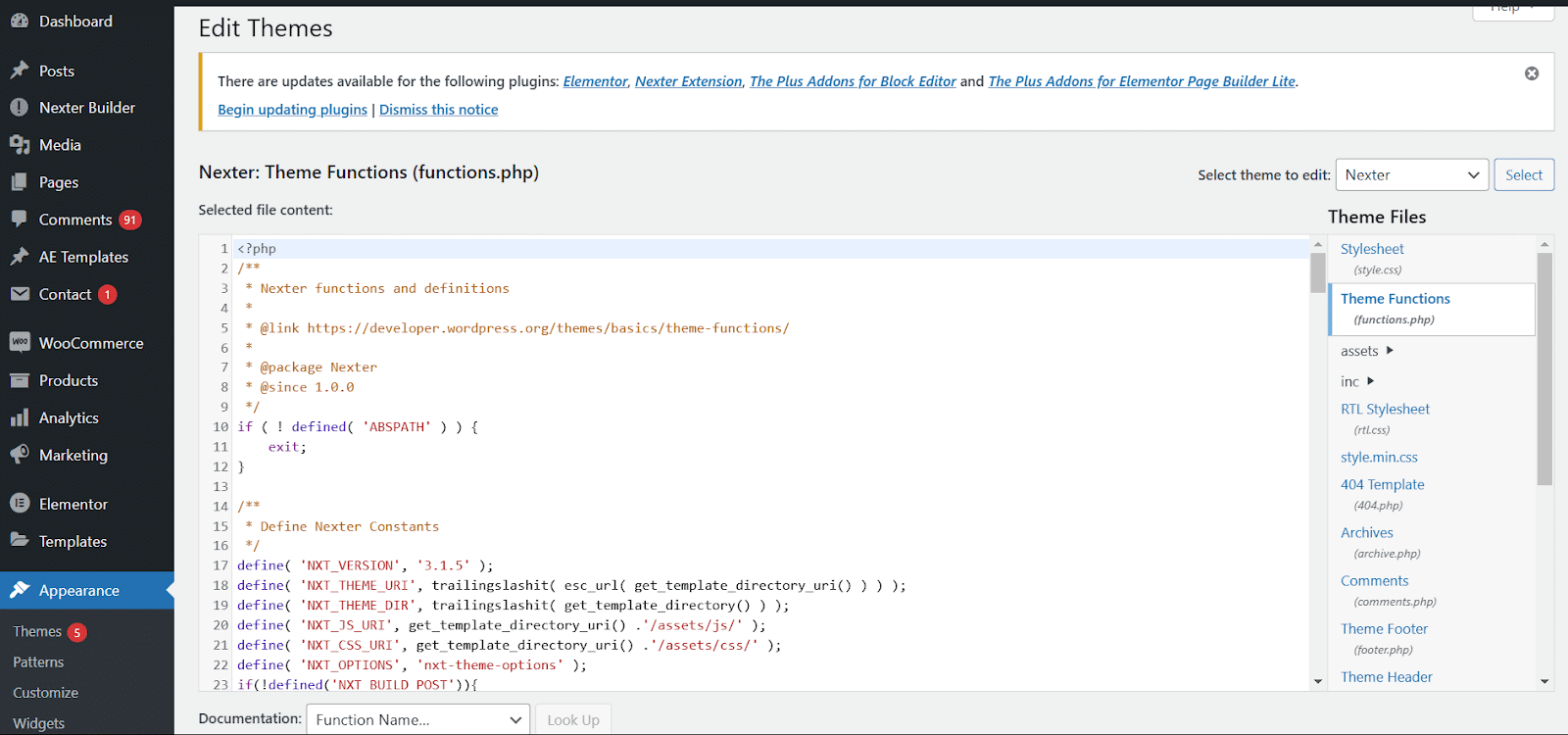 Appearance Editor | The Plus Addons for Elementor Appearance editor how to change wordpress featured image size from the plus addons for elementor