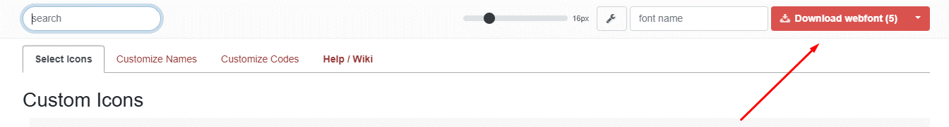 Download webfont how to add custom icons to elementor? From the plus addons for elementor