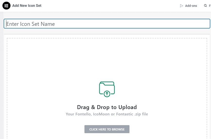 Elementor custom icons library how to add custom icons to elementor? From the plus addons for elementor