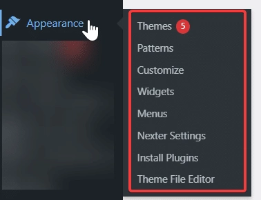 Role of appearance menu in wordpress how to fix missing appearance menu in wordpress admin quickly from the plus addons for elementor