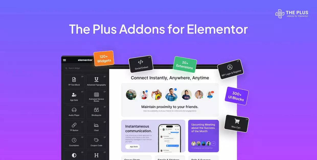 Best elementor addon with 120 widgets 1000templates feature image best elementor addon with 120+ widgets & 1000+ templates from the plus addons for elementor