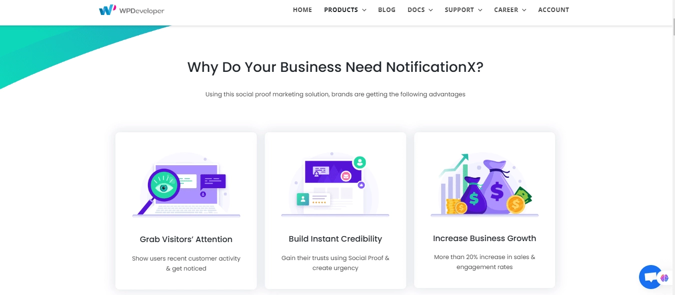 Notificationx 7 best social proof plugins for wordpress [build trust] from the plus addons for elementor