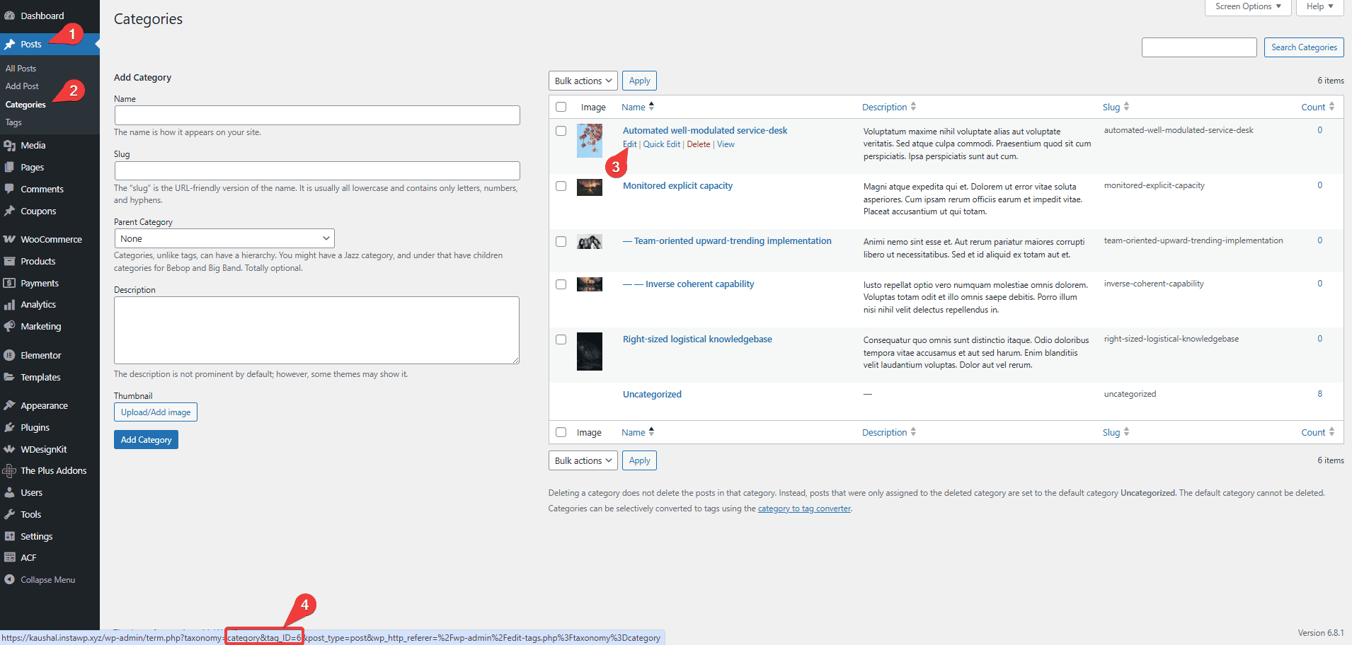 Tpae dynamic categories post categories settings exclude terms id 3 how to exclude category by id from category list in elementor? From the plus addons for elementor