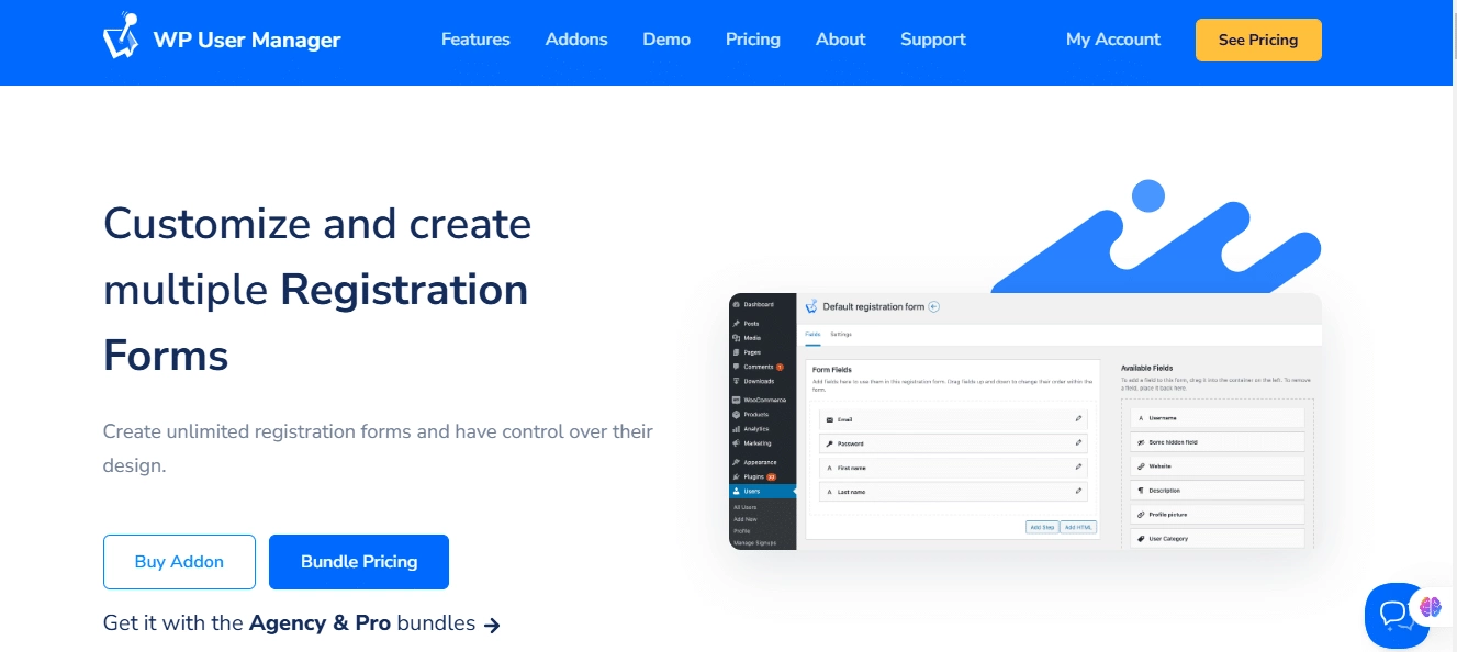 Wp user manager