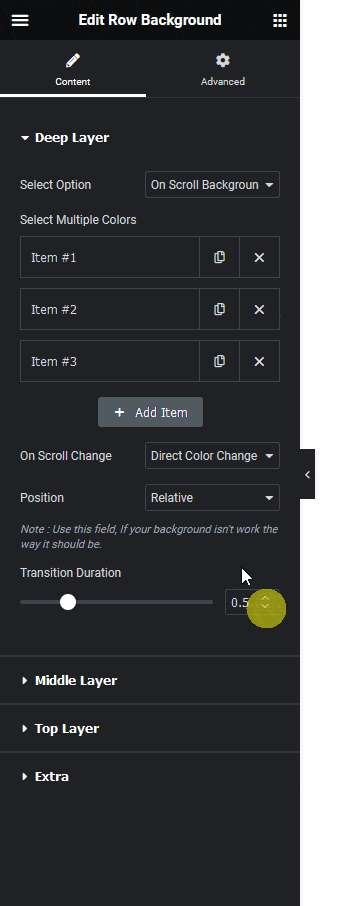 Row background on scroll background animation how to change background on scroll in elementor? From the plus addons for elementor