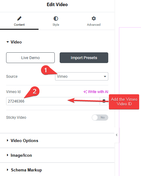 tp video add vimeo video id | The Plus Addons for Elementor Tp video add vimeo video id how to embed a vimeo video in elementor? From the plus addons for elementor