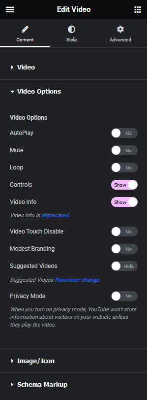 Video player video options how to add video player in elementor? From the plus addons for elementor