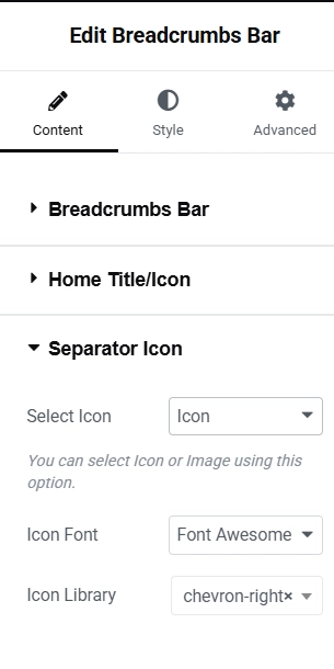 Separator icon