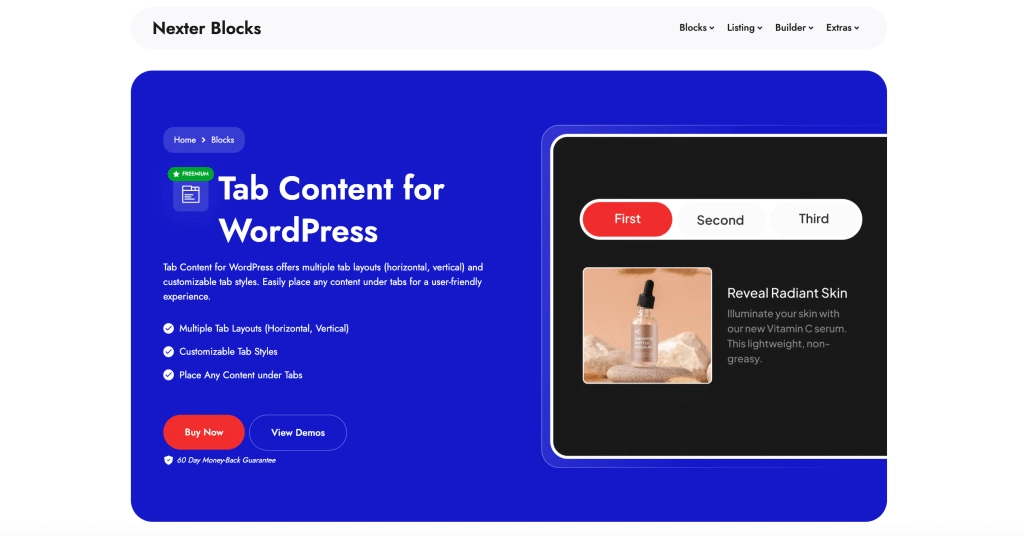 Tab Content for WordPress | The Plus Addons for Elementor Tab content for wordpress 8 best wordpress tab plugins from the plus addons for elementor