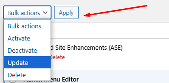 Updating plugins via bulk update approach how to update wordpress plugins [step-by-step] from the plus addons for elementor