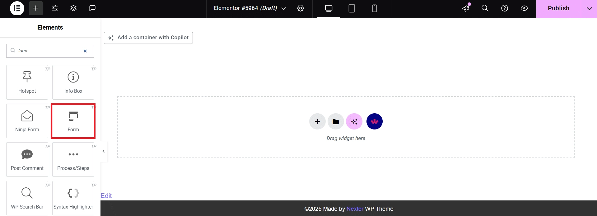 Image 31 how to create contact form in elementor for free  from the plus addons for elementor