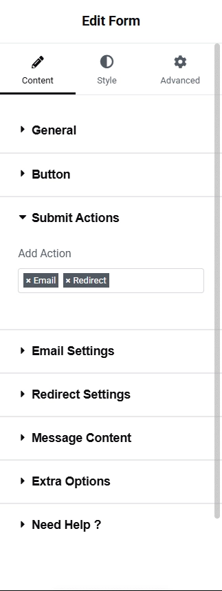Specific url how to create contact form in elementor for free  from the plus addons for elementor