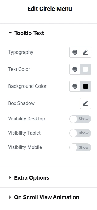 Edit circle menu how to create circle menu in wordpress from the plus addons for elementor