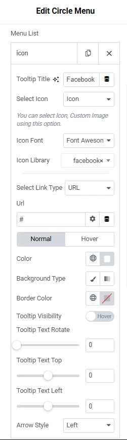Menu list how to create circle menu in wordpress from the plus addons for elementor