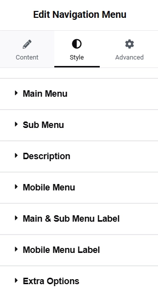 Preparing to add custom css to style the wordpress menu