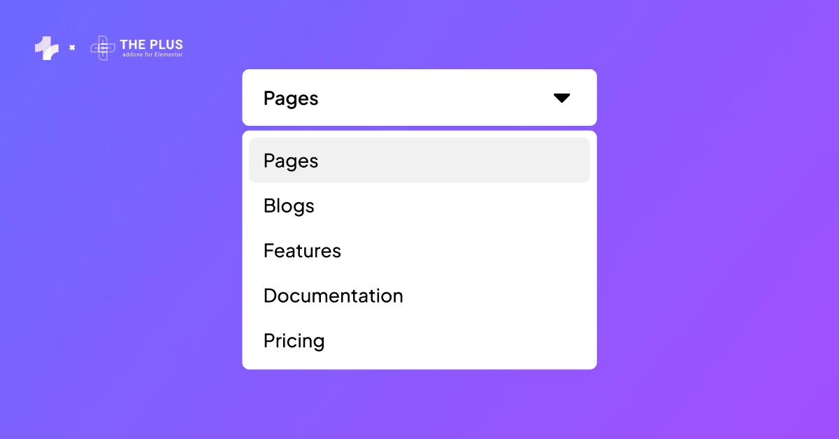 What are dropdown menus in wordpress how to create dropdown menu in wordpress from the plus addons for elementor