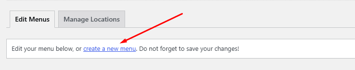 Create a new menu how to create dropdown menu in wordpress from the plus addons for elementor