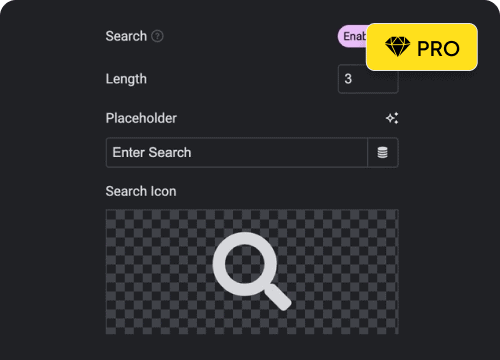 Add search bar for accordion content advanced accordion for elementor from the plus addons for elementor